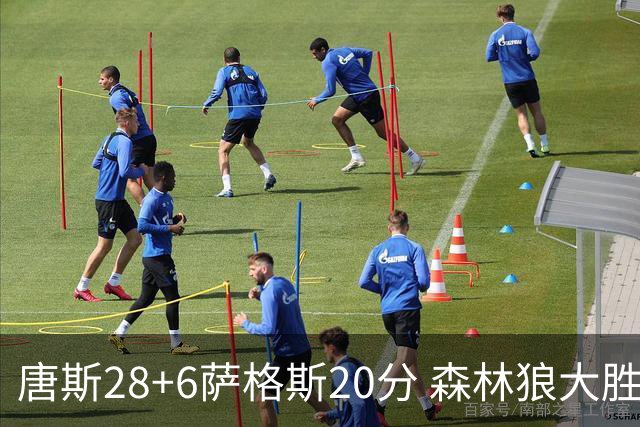 唐斯28+6萨格斯20分 森林狼大胜终结魔术连胜