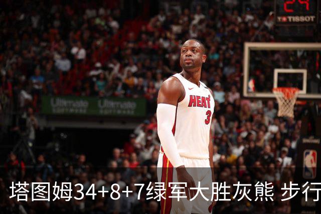 塔图姆34+8+7绿军大胜灰熊 步行者送黄蜂7连败